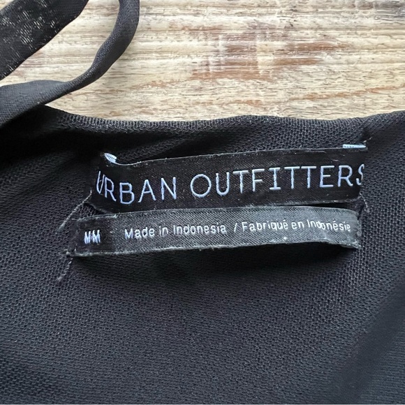 Urban Outfitters White/Grey Plaid Tweed Style Mini Dress Size Medium - Picture 6 of 8